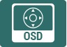 Menú OSD icono